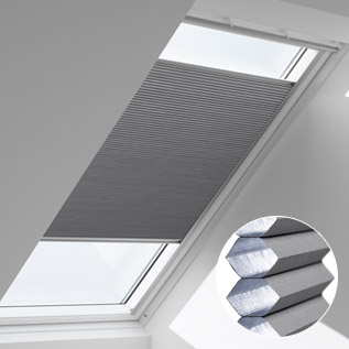 VELUX FHC Verduisterend plissé gordijn